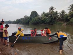 BPBD, Camat Baturaja Timur dan Camat Baturaja Barat, Saling Berkoordinasi Upaya Pencairan Bocah Hanyut