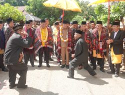 Patuan Parlaungan Harahap Dilantik sebagai Ketua Lembaga Adat dan Budaya Kecamatan Halongonan