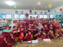 Siswa SD Negeri 11 Kabupaten OKU Antusias Ikuti Gelar Karya P5