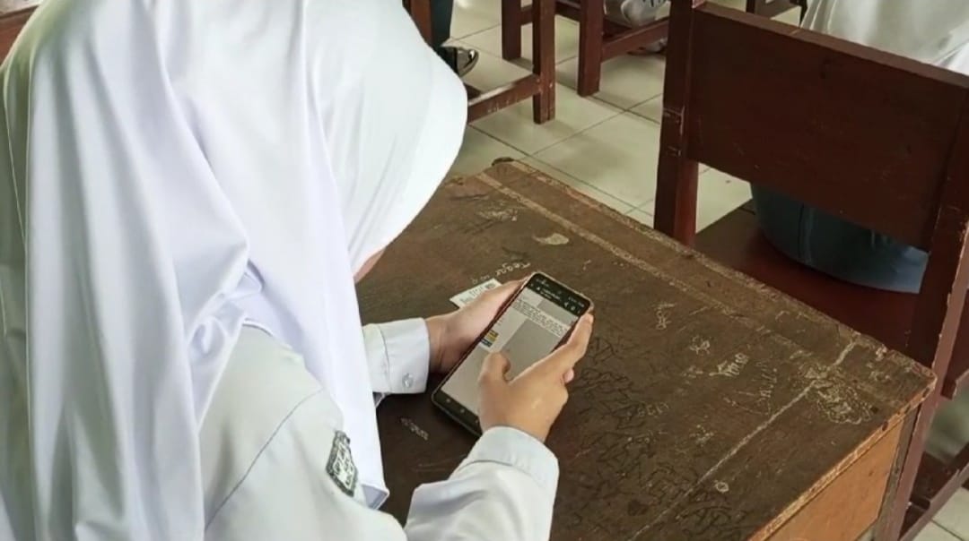 Sebanyak 242 Siswa/i SMAN 4 OKU Mulai Ujian Sumatif Akhir Semester Berbasis Android