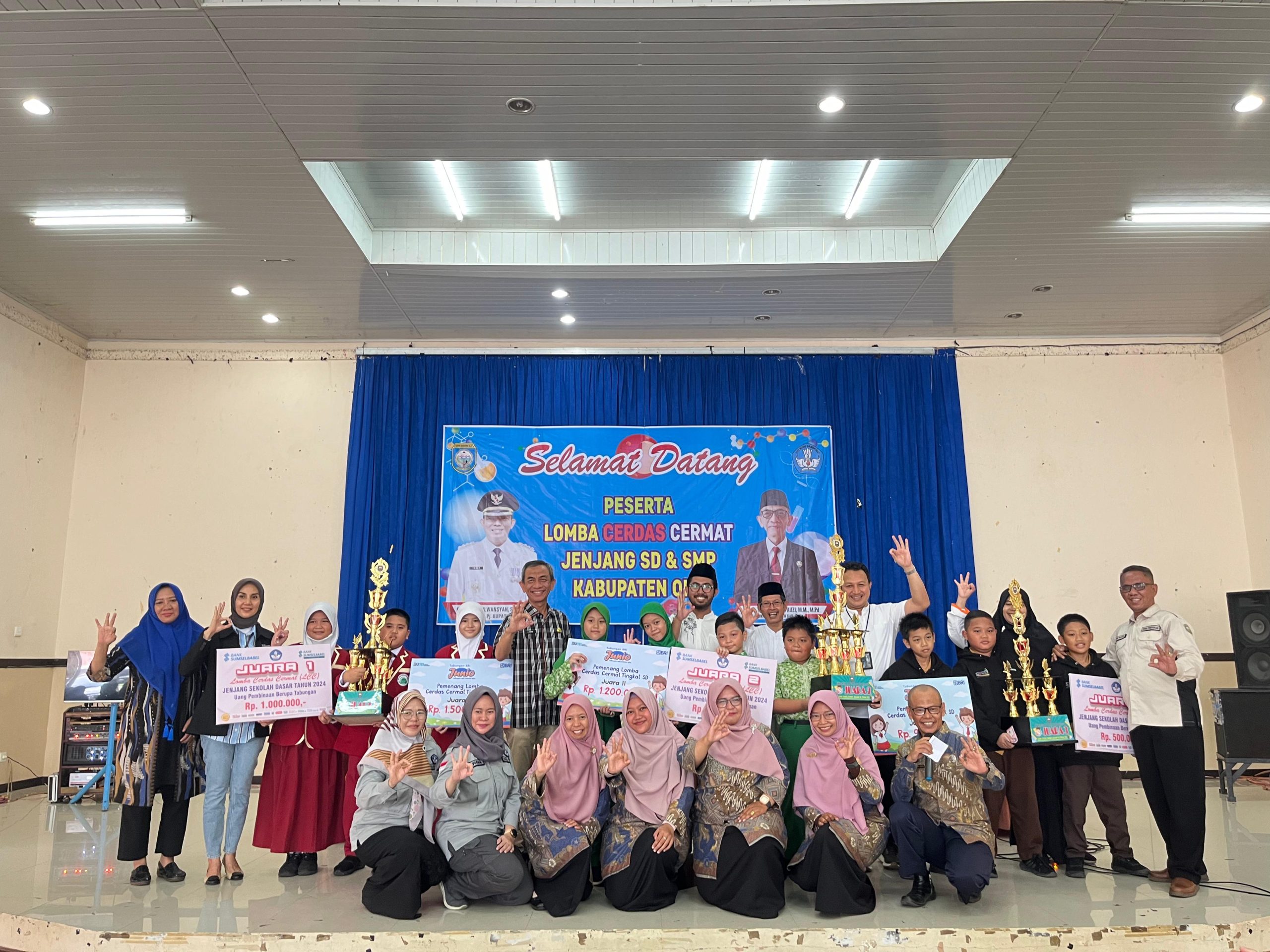 SDN 11 OKU Raih Juara Pertama dalam Final Lomba Cerdas Cermat Tingkat SD Se-Kabupaten OKU