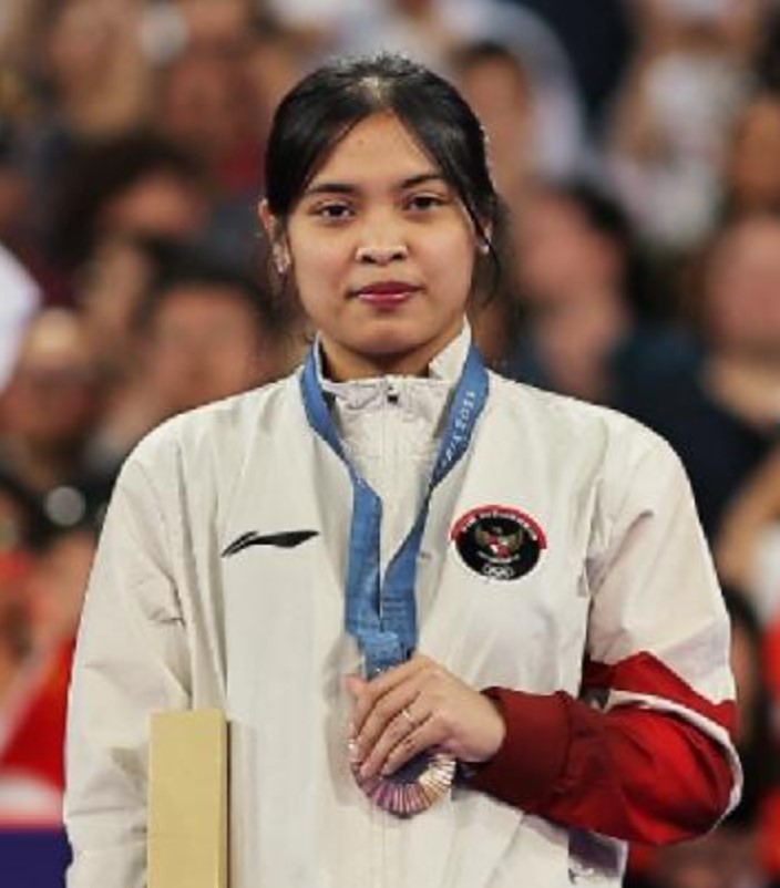 Gregoria Raih Perunggu Olimpiade Paris