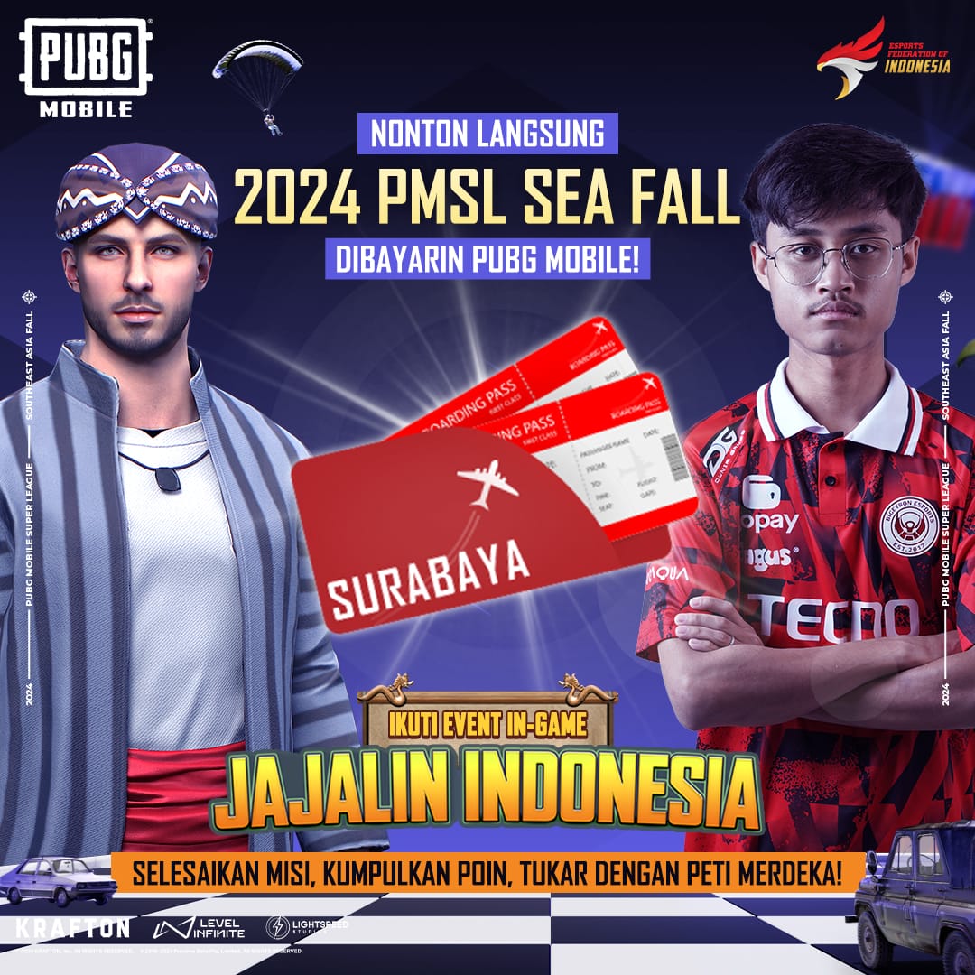 Gratis Nonton Langsung 2024 PMSL Sea Fall di Surabaya