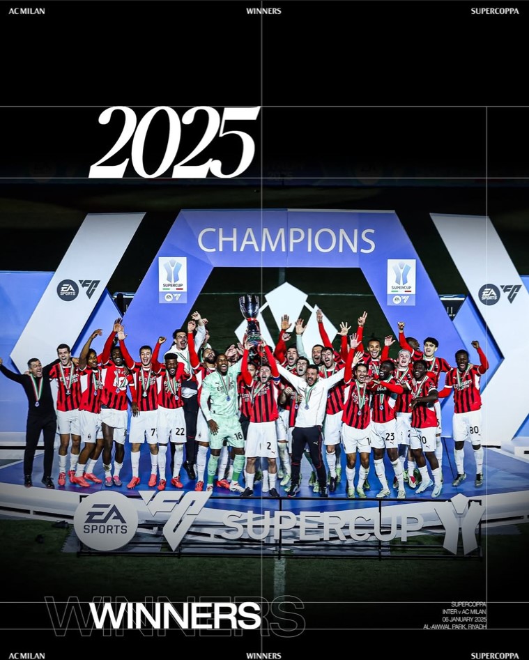 AC Milan Juara Coppa Italia 2025