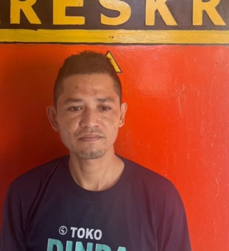 Polsek Peninjauan Polres OKU Amankan Pelaku Maling Motor