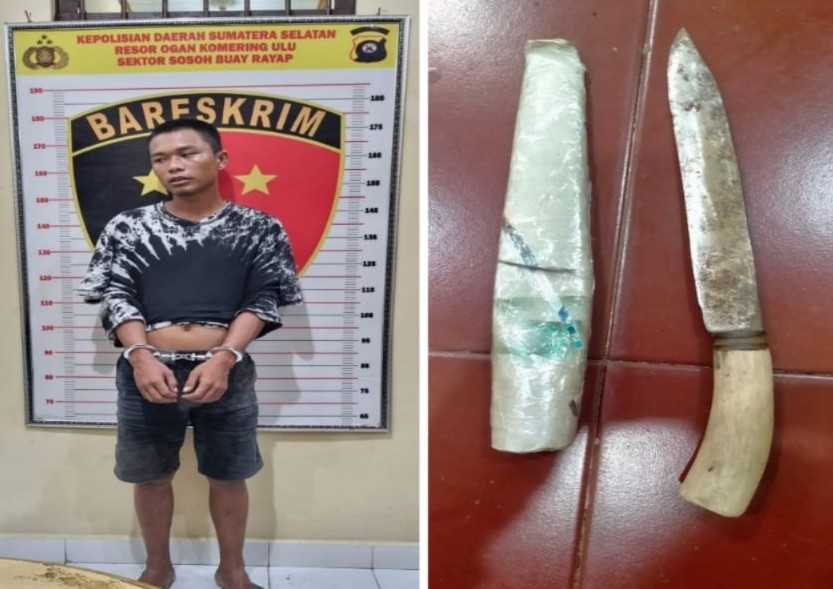 Polsek Sosoh Buay Rayap Tangkap Buronan 9 Bulan