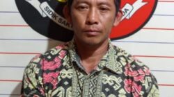 Tersangka Nasir (39), maling motor RX King di Desa Kartamulya, 23 Mei 2023, yang lalu.